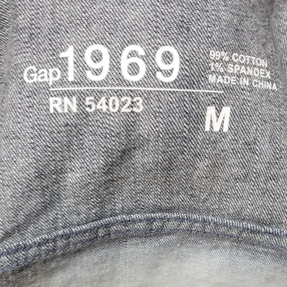 GAP 1969 two tone denim jean jacket - Picture 8 of 8